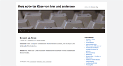 Desktop Screenshot of blog.harddiskcafe.de